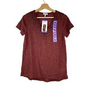 ELLA MOSS  WOMEN'S  SHORT SLEEVE T-SHIRT